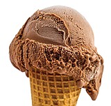 Homemade ice cream makes the heat bearable