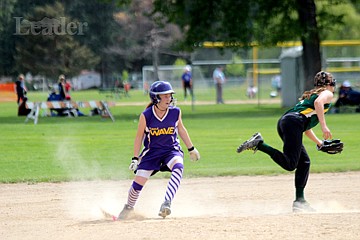 &lt;p&gt;Photo by Jessica Stugelmayer. Jazmine Spotted Bear rounds second base and looks to steal third against the Great Falls Selects.&lt;/p&gt;