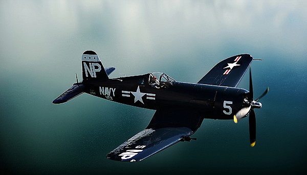 &lt;p&gt;Steve Bakke flying a Navy F4U-5 Corsair on Wednesday, May 29, over Flathead Lake. (Brenda Ahearn/Daily Inter Lake)&lt;/p&gt;