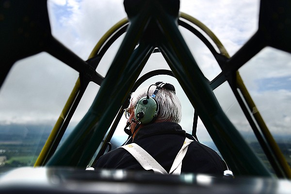 &lt;p&gt;Frank Hale in the cockpit of a Harvard on Wednesday, May 29. (Brenda Ahearn/Daily Inter Lake)&lt;/p&gt;