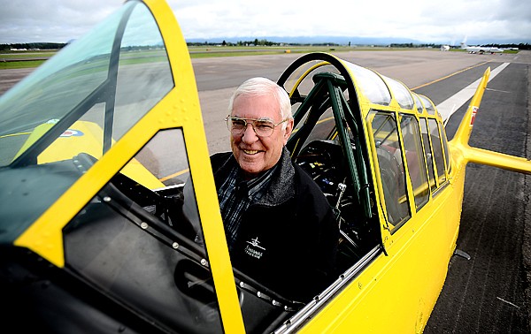 &lt;p&gt;Frank Hale in the cockpit of a AT-6 Harvard on Wednesday, May 29, at the Glacier International Airport. (Brenda Ahearn/Daily Inter Lake)&lt;/p&gt;