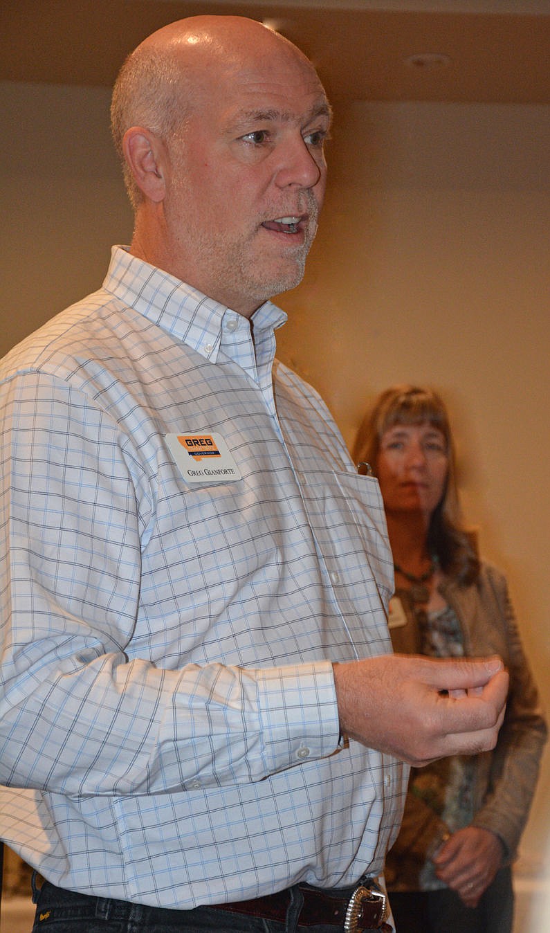 Gianforte, Robinson address audience questions