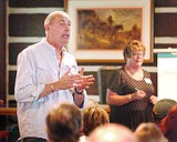 Town folk set priorities for community future