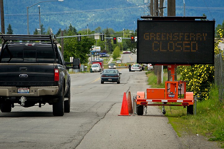 &lt;p&gt;Greensferry Road, which runs in front of the post office in Post Falls, will be closed from Seltice Way to Third Avenue from Monday until July 1 for street repairs.&lt;/p&gt;