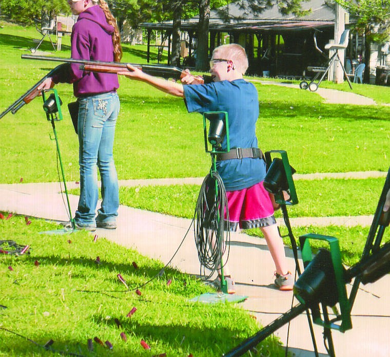 &lt;p&gt;Wyatt Crain-Morefield takes aim at the Plains Trap Club.&lt;/p&gt;