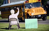 End of the school year with Gramma Jean