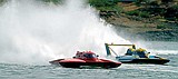 Weekend hydroplane races in Soap Lake