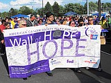 Walking for cancer research
