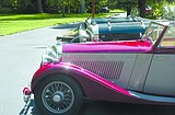 Bentley touring club motors through Bigfork