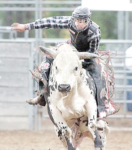 &lt;p&gt;Jesse Kardos with a 68-point ride aboard &quot;Huckleberry.&quot; (Jesse had an option for a re-ride)&lt;/p&gt;