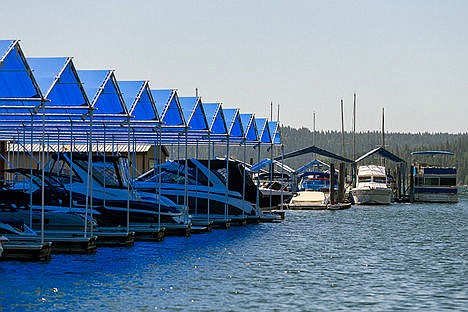 &lt;p&gt;The on-the-water showroom includes space for about 35 boats that are available to potential buyers for test driving.&lt;/p&gt;