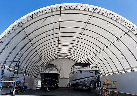 &lt;p&gt;A yacht dome was added to the marina facility as part of a series of improvements to the grounds.&lt;/p&gt;