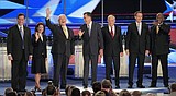 Republicans target Obama in debate