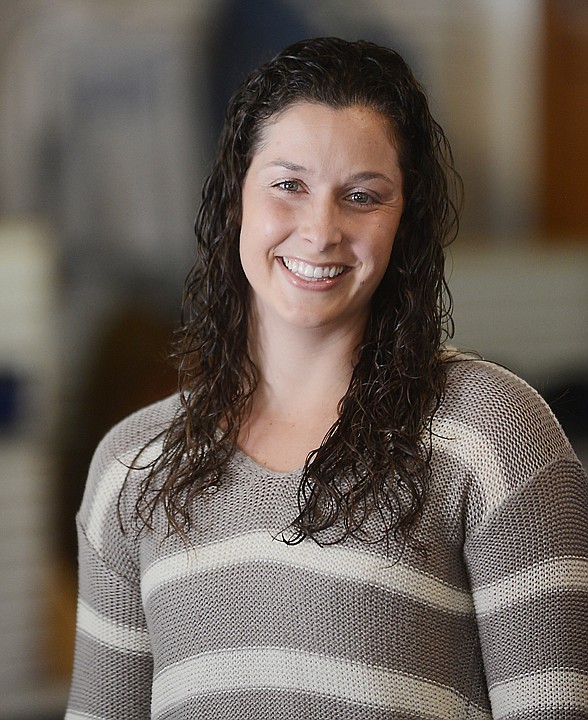 <p>Aubrie Lorona on Thursday, July 12, at the Crown of the Continent Discovery Center in West Glacier. (Brenda Ahearn/Daily Inter Lake)</p>