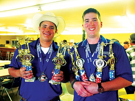 &lt;p&gt;Grant Thurman (right) posted the highest over-all score and Joe Mandaro finished second.&lt;/p&gt;