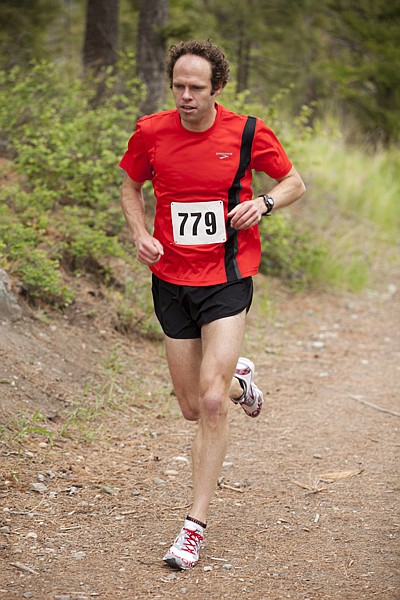 &lt;p&gt;Flathead Lake Distance Running Camp counselor, Brett Winegar of Seattle, leads runners during the 10K section of the first Herron half marathon and 10K in Kalispell on Saturday.&lt;/p&gt;