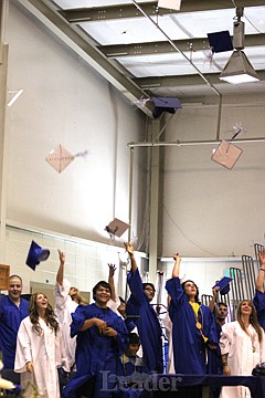 &lt;p&gt;The Class of 2013 toss their caps in celebration.&lt;/p&gt;