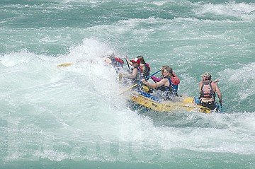 &lt;p&gt;The climactic conclusion of the rafting voyage undertaken by the Leader editorial staff. The crew is shown braving Buffalo Rapid, the largest rapid in Montana.&lt;/p&gt;