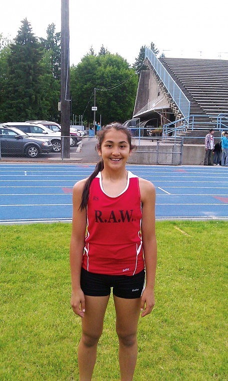 Morgan Yamane is an incoming 7th grader at Chief Moses Middle School. In her first year competing in track and field, she has amazed the Inland Northwest with her speed. She has posted some of the fastest time in her age group (11-12), running the 100 meters in 14.74a, ranking her first in the Inland Northwest. She is also ranked first in the 200 with a time of 29.95a. Morgan is truly one of the fastest student athletes in Washington state. She will compete at the Junior Olympic Regional 13 in Bend, Oregon June 23. The top eight placers will advance on to to the National Meet in Baltimore, Maryland.