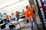 Deaf cleaning crew shines despite challenges