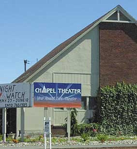 Cutline: The Old Chapel on 3rd Street has been the home of the Old Chapel Theatre. With the pending sale of the building, the community theater may be forced to find a new home or disband.