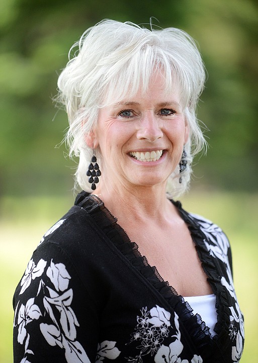 <p>Sherri Lynea Gerek, author of The Hummingbird Way, outside her home south of Columbia Falls on Thursday, June 12. (Brenda Ahearn/Daily Inter Lake)</p>