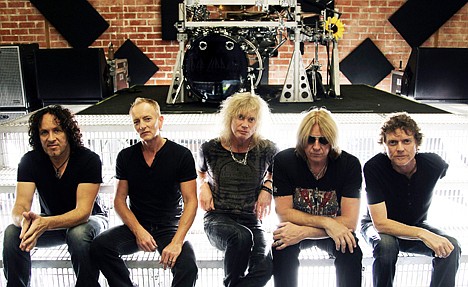 &lt;p&gt;From left, Vivian Campbell, Phil Collen, Rick Savage, Joe Elliott, and Rick Allen, of musical group Def Leppard in Los Angeles. The band re-recorded two of their songs that appear in the film, &quot;Rock of Ages&quot;and they're teaming up with Poison and Lita Ford for a summer tour kicking off June 20 in Salt Lake City, Utah.&lt;/p&gt;