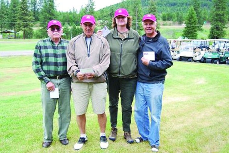 &lt;p&gt;The Wells Fargo team took first place as the net winner in the tournament: K.C. Sullivan, John Kelly, Sherry Spangler and George Spangler pose following their round.&lt;/p&gt;