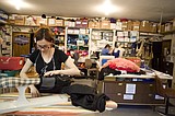 Designing a character, playhouse costume shop full of creativity