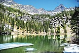 Views abound from Glacier's Snyder Lake