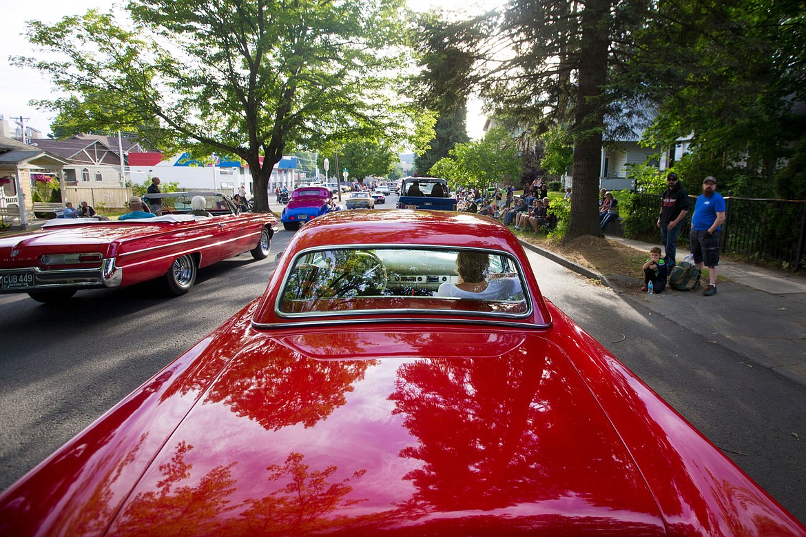 &lt;p&gt;Classic cars and hot rods are paraded down Wallace Avenue on Friday during Car d'Lane.&lt;/p&gt;