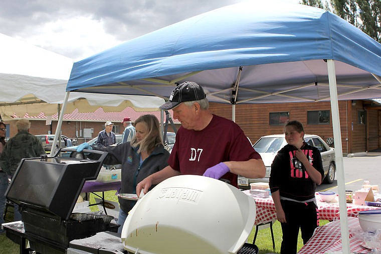 <p>Seven local Relay for Life teams participated in this year's Lunch in the Lot on Friday in Superior.</p>