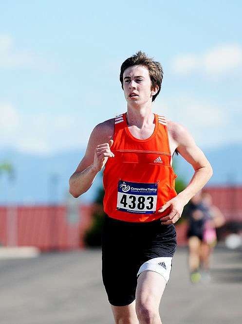 &lt;p&gt;Robert Hafemeyer, of Kalispell, cruises to the finish line to win the The Summit Classic 10k race on Saturday. (Aaric Bryan/Daily Inter Lake)&lt;/p&gt;