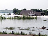 River levees breeched in northern Missouri