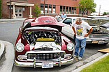 Classic, antique, muscle cars at Sporty's Saturday