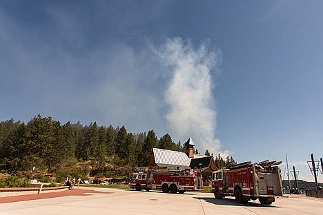 &lt;p&gt;The Coeur d'Alene Fire Department was dispatched to a fire on Tubbs hill at approximately 3:45 on Saturday afternoon.&lt;/p&gt;