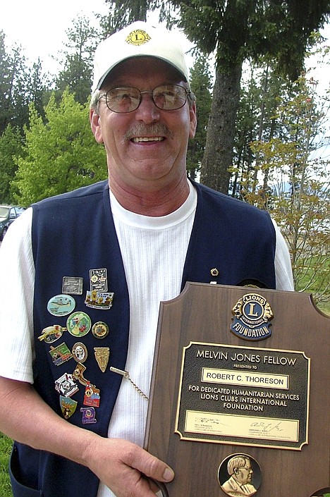 &lt;p&gt;Bert Thoreson, a 16-year member of the Post Falls Lions Club, recently received the Melvin Jones Fellow, the highest honor of the club. The humanitarian award has only been presented 12 times in the 50-year history of the Post Falls club.&lt;/p&gt;