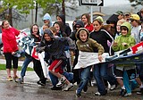 Lakeside fifth-graders finish off year with 5K run