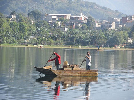 &lt;p&gt;Fishermen in Lake Atitlan have hand-made boats.&lt;/p&gt;