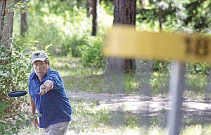 &lt;p&gt;Libby's Jon Reny putts on 18, a 375-foot par 4 during Timberbeast 2015.&lt;/p&gt;
