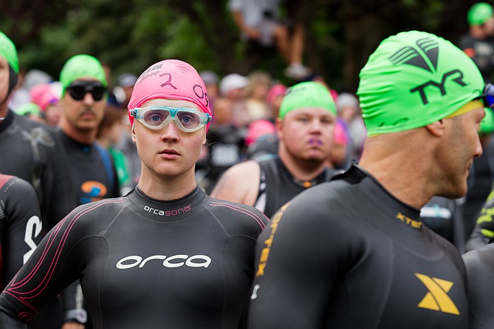 &lt;p&gt;SHAWN GUST/Press Kimberly Schwartz, of Kelowna, British Columbia, focuses on the swim course Sunday during the 2012 Ironman Coeur d'Alene.&lt;/p&gt;