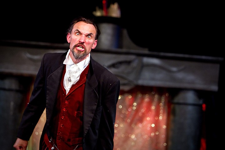&lt;p&gt;David Clemons acts out a scene of the Ain't It Good production C.S. Lewis' &quot;The Screwtape Letters&quot; which will open Friday at the Lake City Playhouse. Clemons plays the lead character, a demon named Screwtape, as well as directs the play.&lt;/p&gt;
