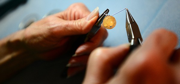 &lt;p&gt;Jacqueline Whitehorn works on a piece of jewelry in her home on Thursday, June 20, at Echo Lake. (Brenda Ahearn/Daily Inter Lake)&lt;/p&gt;