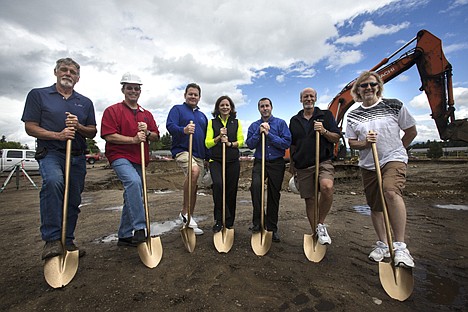 &lt;p&gt;From left to right, Jim Small, Jim Doty, Jack Tawney, Talie Althen, Mike Walker, Gary Retter, and Dick Stauffer gather Tuesday at the cite of the future &quot;Peak Tennis.&quot; The Peak Health and Wellness Center will be spending $5 million to construct a 45,000 square foot health facility in Hayden which is expected to be completed by next year.&lt;/p&gt;