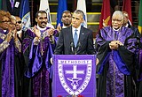 Obama urges reckoning with racism's 'uncomfortable truths'