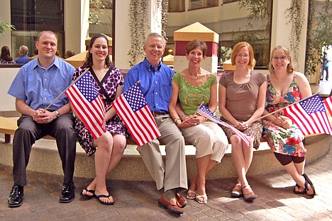 &lt;p&gt;Atchley Financial Group donates $500 to the community fireworks fund. From left are Michael Tannenberger, Aimee Tannenberger, Les Atchley, Janey Atchley, Courtney Perschau and Allison Hatch.&lt;/p&gt;