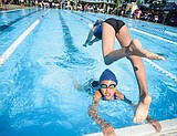C-Falls swim team takes 2nd at home meet