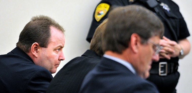 Baron James Foster, left, was found guilty Thursday of deliberate homicide.