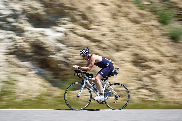 &lt;p&gt;SHAWN GUST/Press John Skroch, of Renton, Washington, holds a steady pace along Coeur d'Alene Lake Drive.&lt;/p&gt;