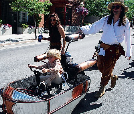 &lt;p&gt;Michael Koep Jr., 4, of Coeur d'Alene rode in a Star Wars Landspeeder float. He was dressed as Luke Skywalker, and was pushed along the parade route by parents Michael and Lisa Koep.&lt;/p&gt;